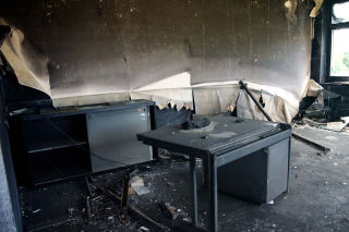 Lithium-Ion battery Fire Damage Cleanup